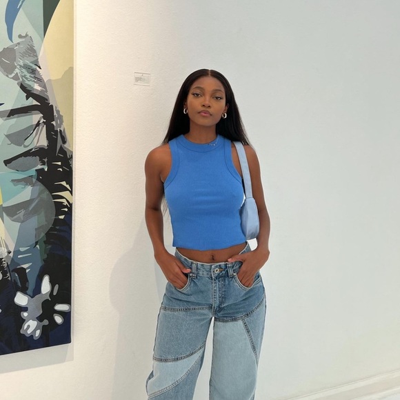 Cloth & Steel Patchwork High Waisted Denim - Picture 7 of 10